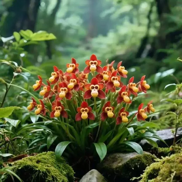 🌱🌺Rare Monkey Face Orchid Tubers⚜️