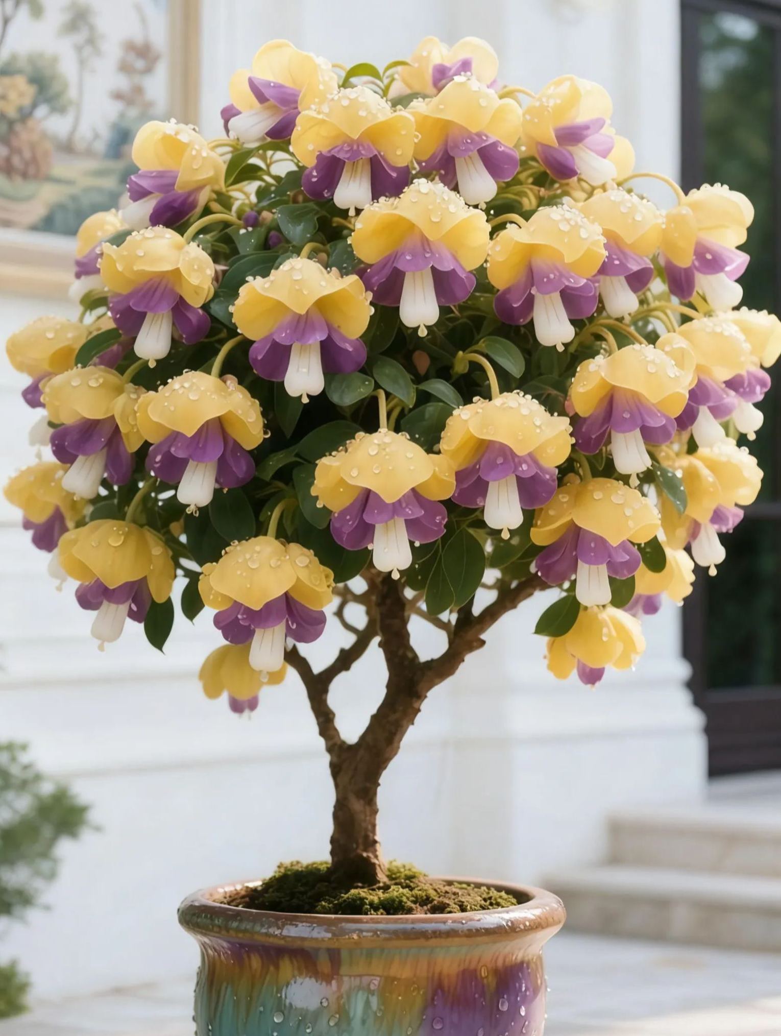 🌸 Royal Lotus Lantern Flower – Illuminate Your Garden with Elegance and Royalty 🌟