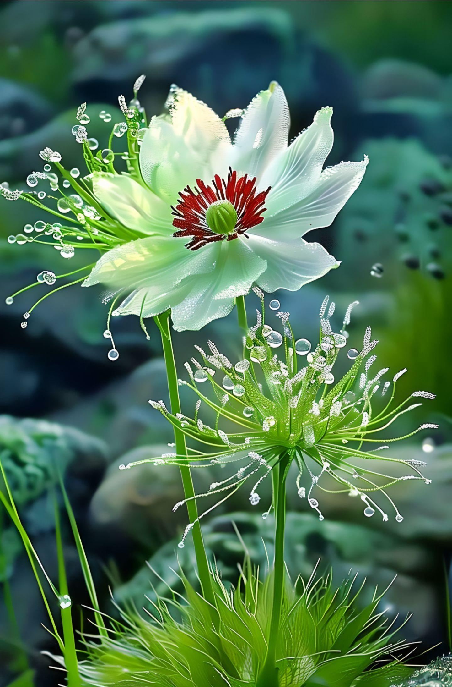 🌸✨ 2025 Neues Garten-Wunder: Rainbow Nigella – Die Blume aus einem Traum! 💫