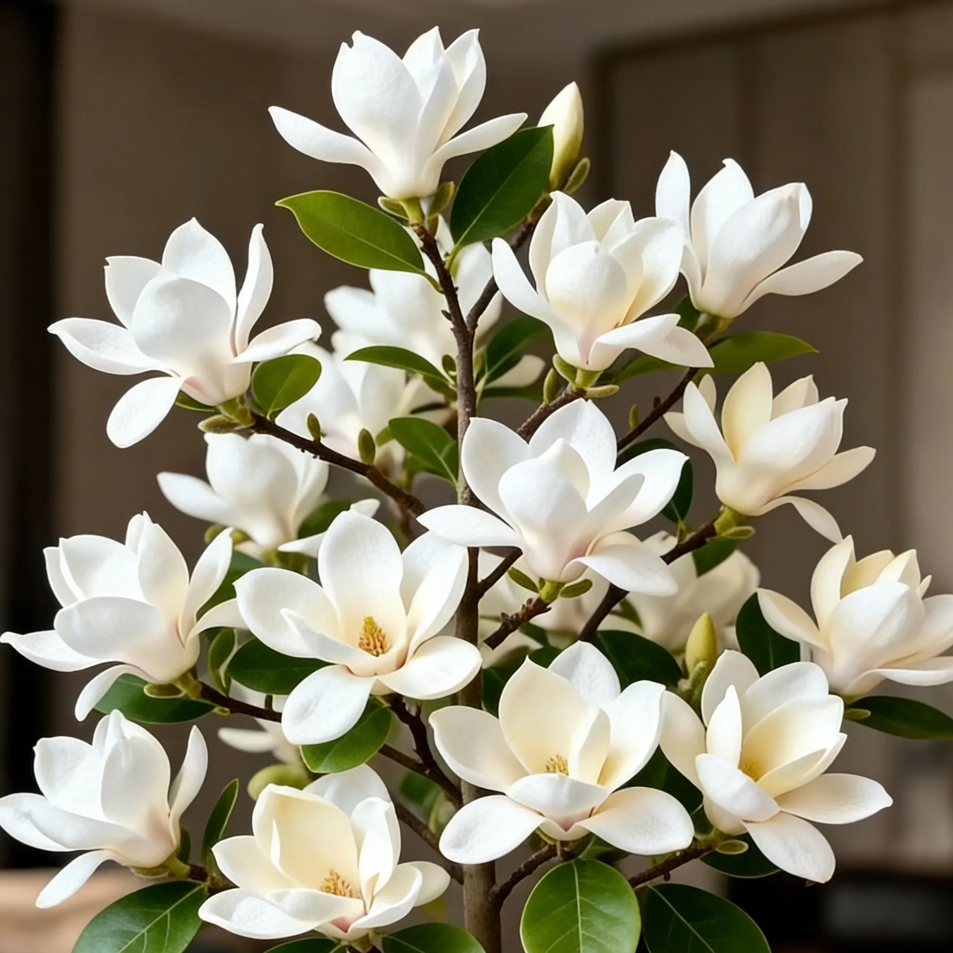 Magnolia liliiflora (Purple Orchids) Bulbs 🌸 Flowers Hide the Leaves, Fragrance Fills the Air