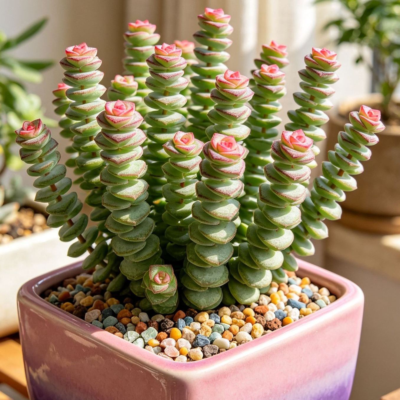 💰 Money Plant Succulent – A Little Green Charm for Luck and Prosperity 🌿