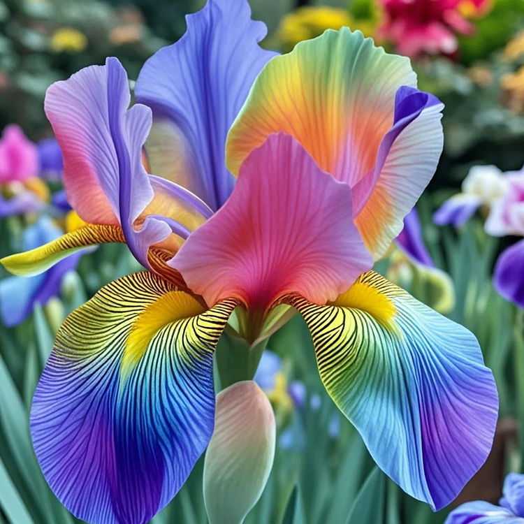 💐Colorful Iris (Iris Germanica)—Easy To Grow