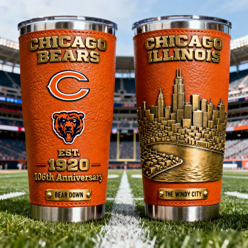 🏆 2026 Football Team Anniversary Premium Tribute Tumbler 🏈
