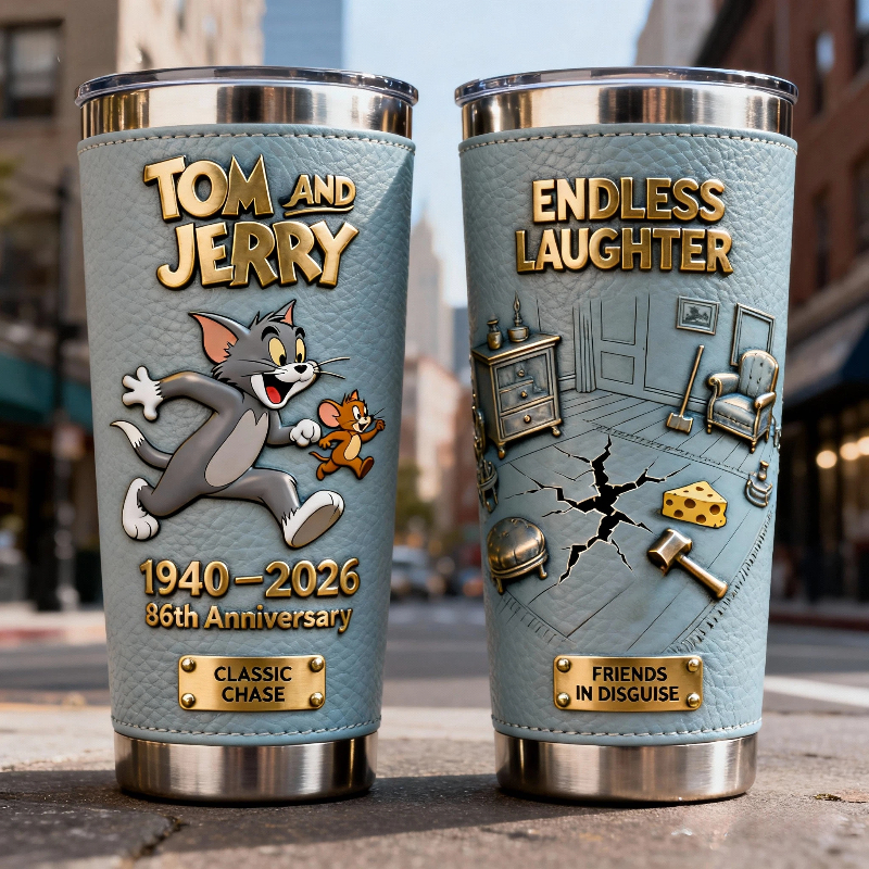 ✨Superhero Themed Anniversary Thermos Tumbler 🎯