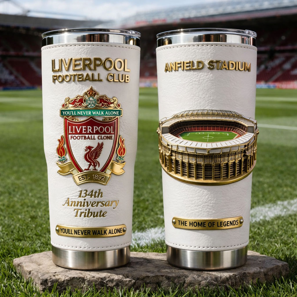 🏆 2026 Football | Football Club Anniversary Premium Tribute Tumbler ⚽