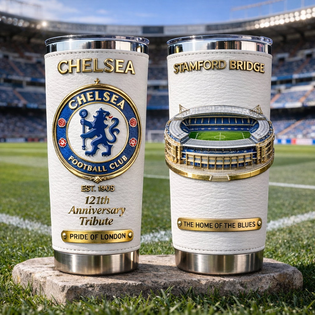 🏆 2026 Football | Football Club Anniversary Premium Tribute Tumbler ⚽