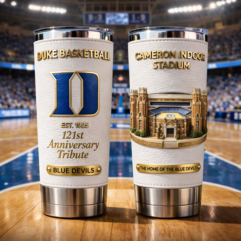 🏆 Duke Basketball Team Anniversary Tumbler 🏀