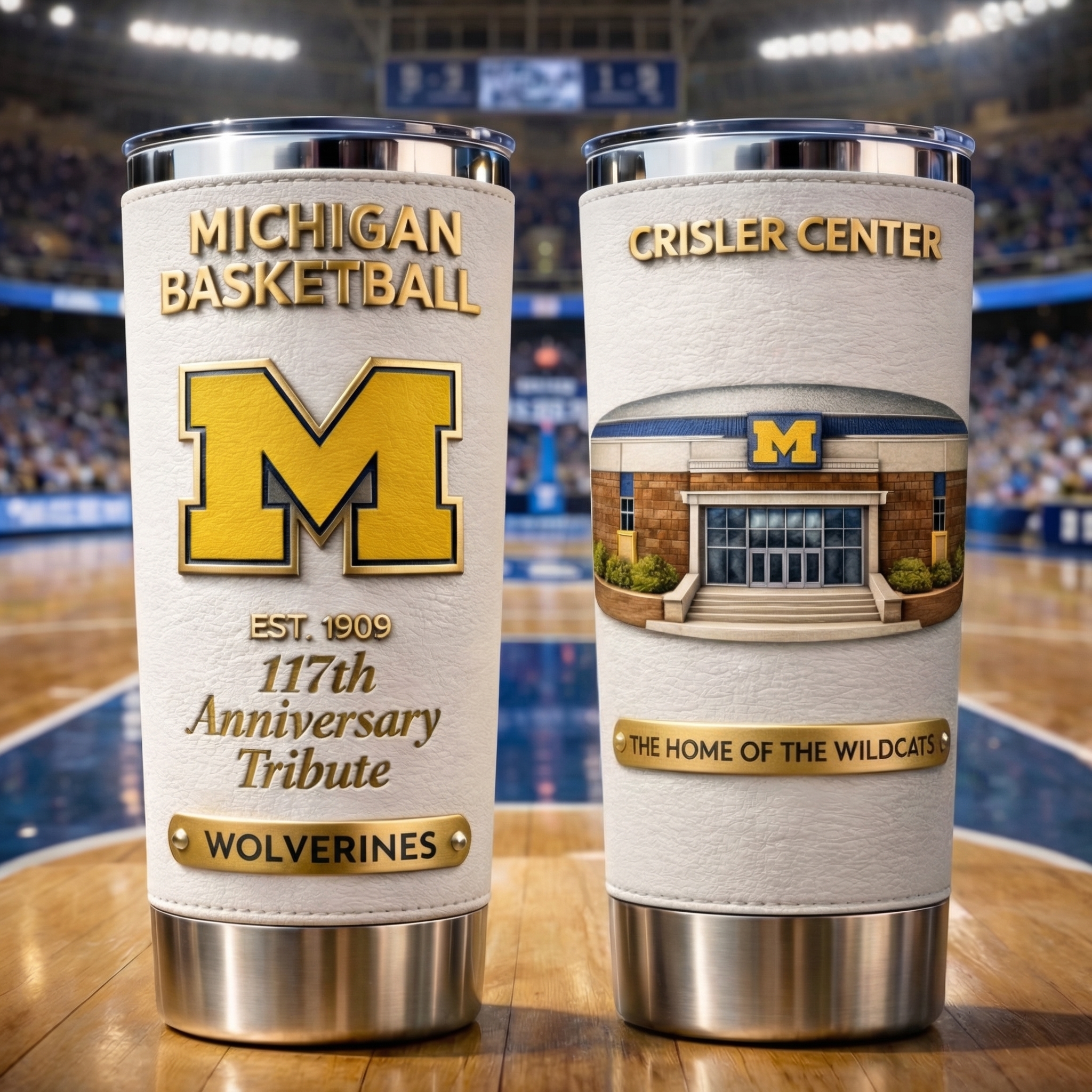 🏆 College Basketball Team Anniversary Tumbler 🏀