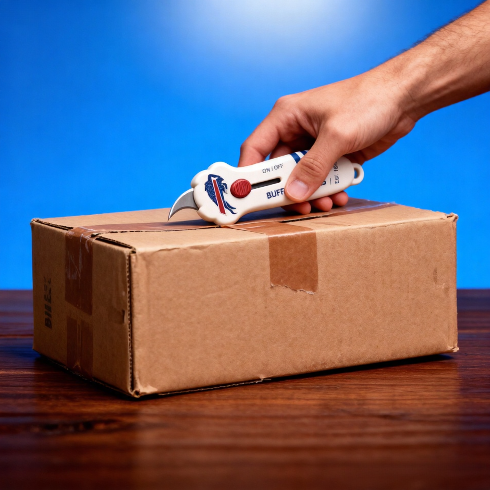 🦬 Buffalo Bills Multi-Purpose Safety Retractable Utility Knife 🎁