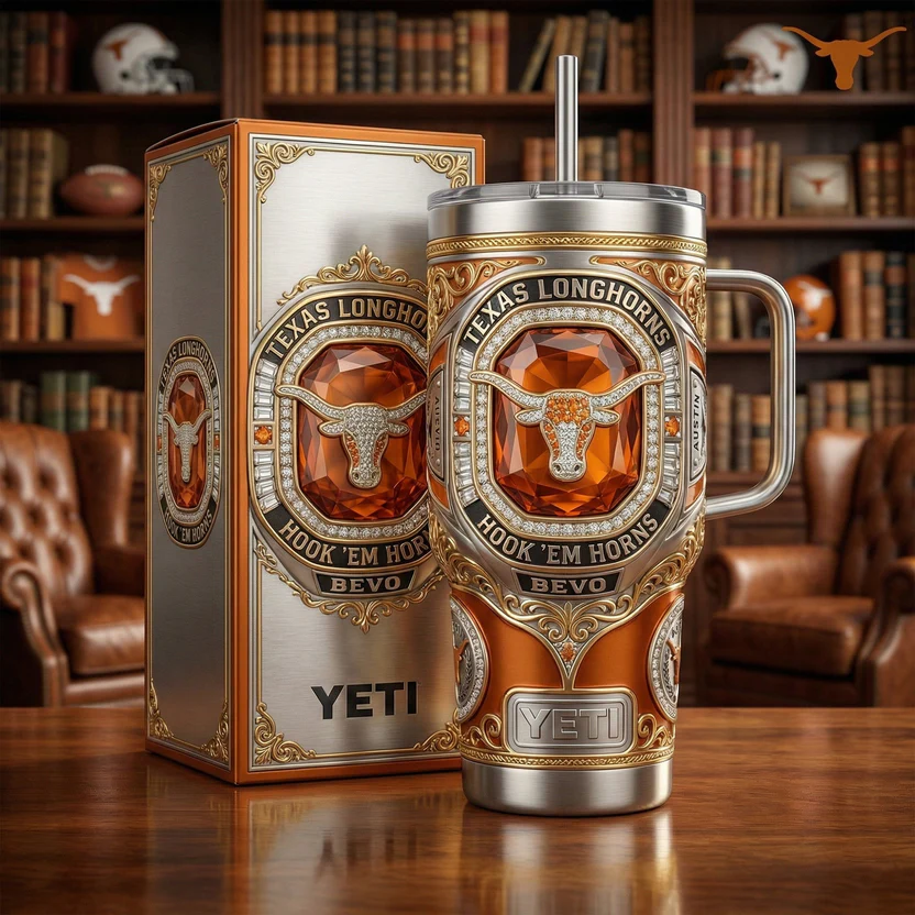 College Football Team 40oz Tumbler With Handle