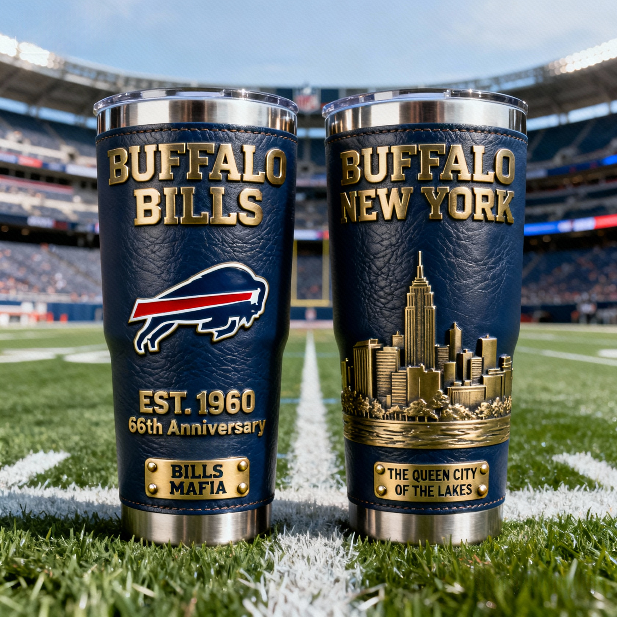 🏆 2026 Football Team Anniversary Premium Tribute Tumbler 🏈