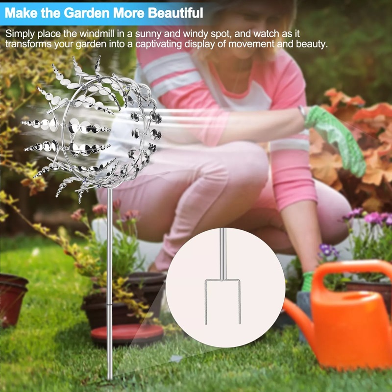 Garden Magic Kinetic Windmill