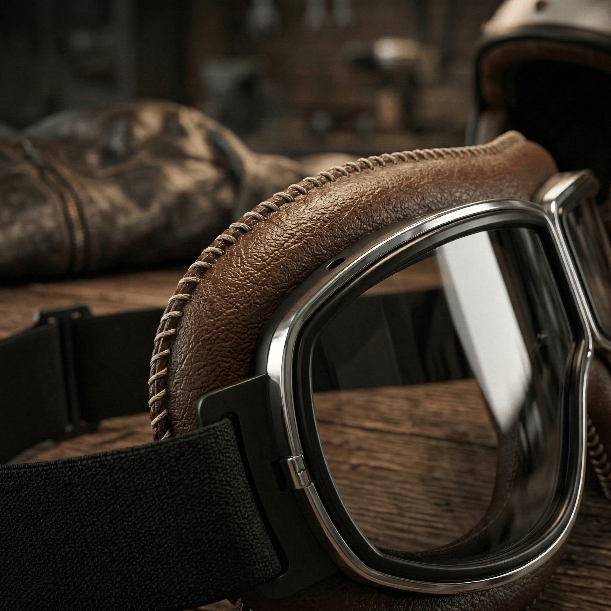 🔥Limited Time Sale 45% OFF - 🕶️ OTG Vintage Motorcycle Goggles (Fits Over Glasses)