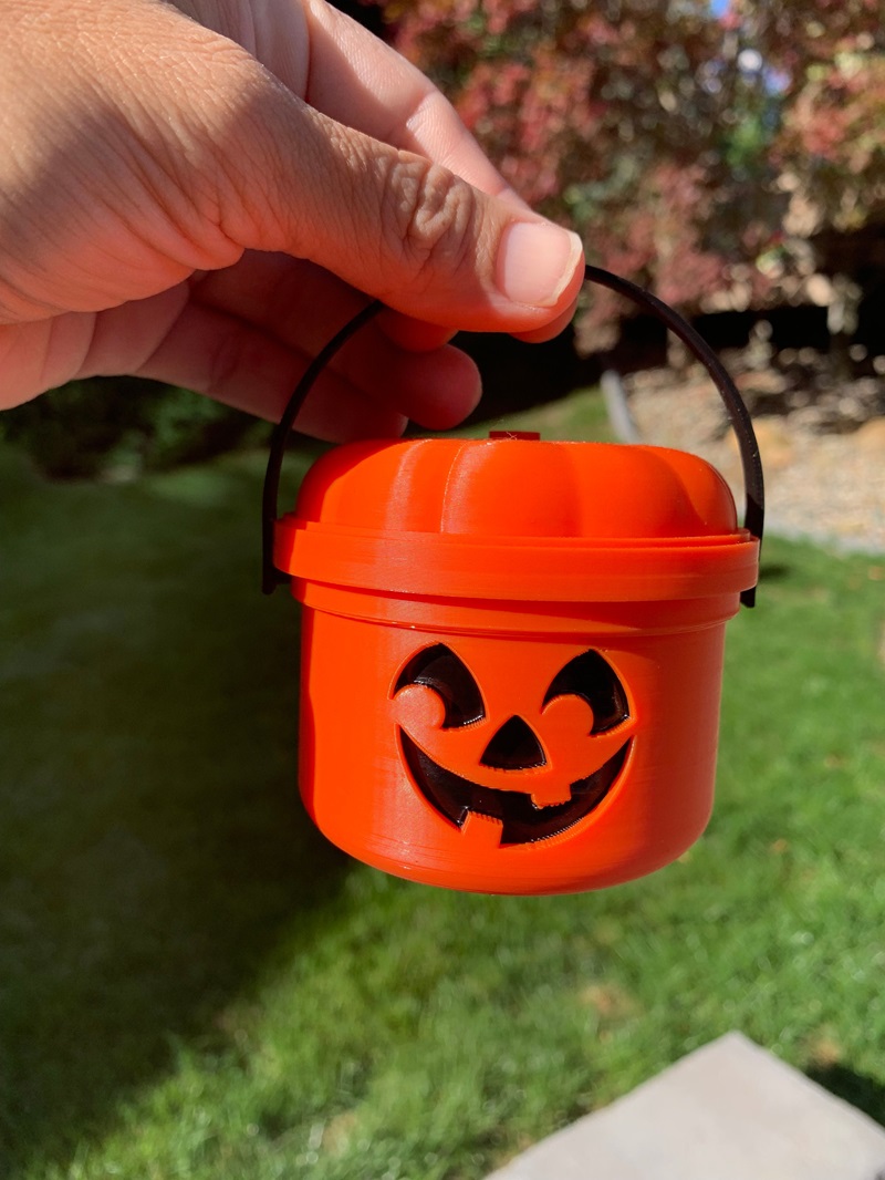 👻3D Printed Nostalgic Halloween Decoration Buckets