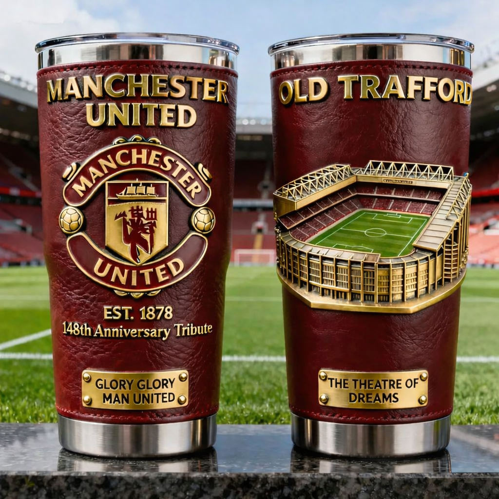 🏆 2026 Football | Football Club Anniversary Premium Tribute Tumbler ⚽