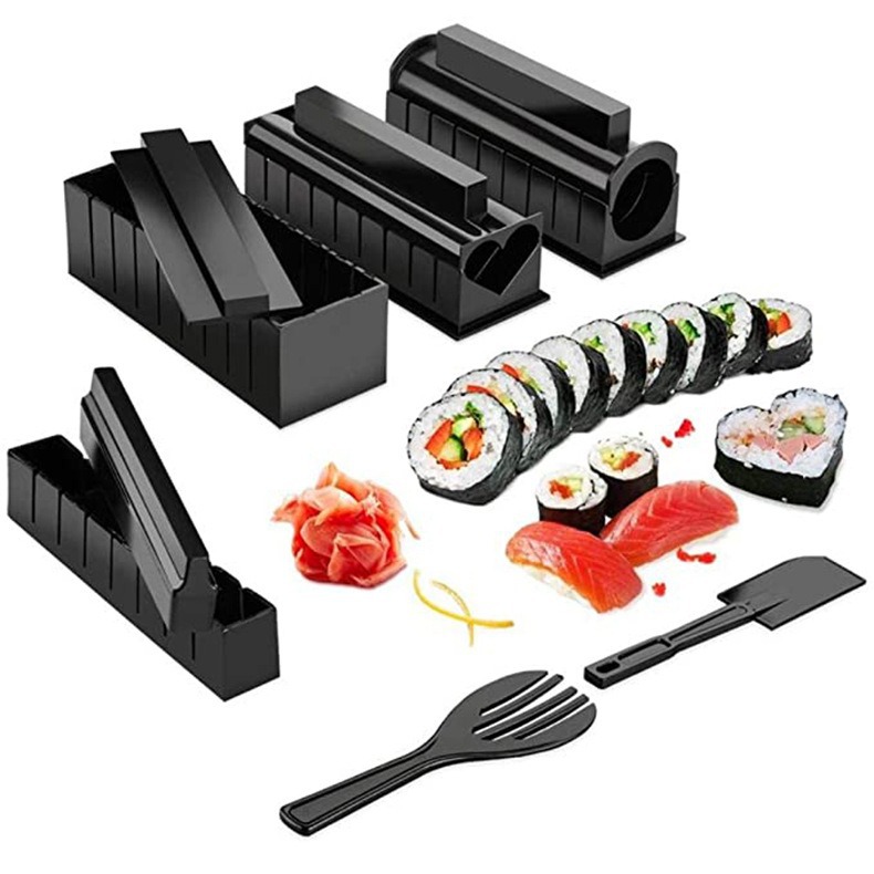 DIY Sushi Making Mold Set (10 Pieces)