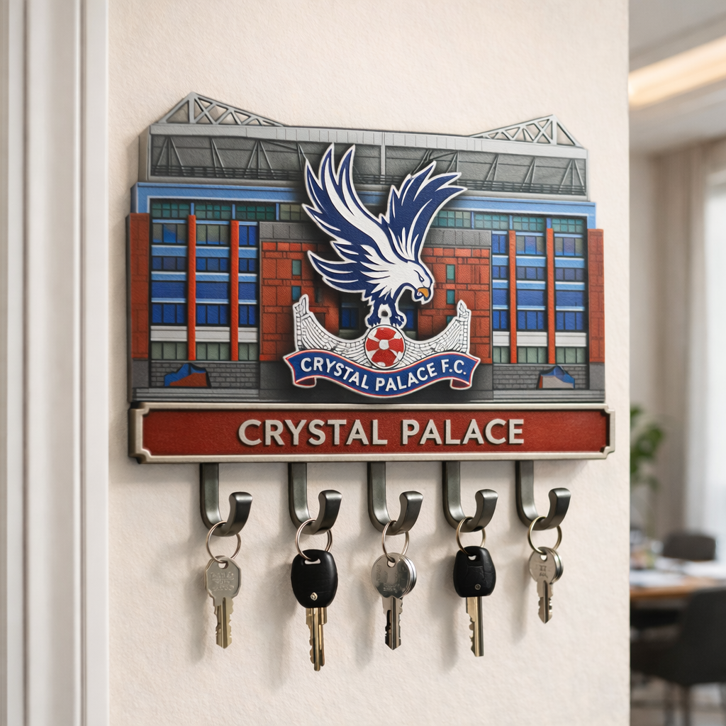 ⚽ Football Club Wall-Mounted Key Holder