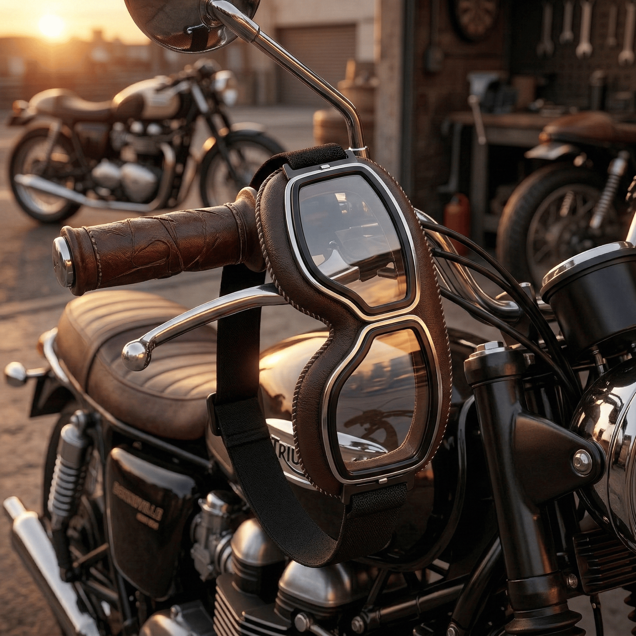 🔥Limited Time Sale 45% OFF - 🕶️ OTG Vintage Motorcycle Goggles (Fits Over Glasses)