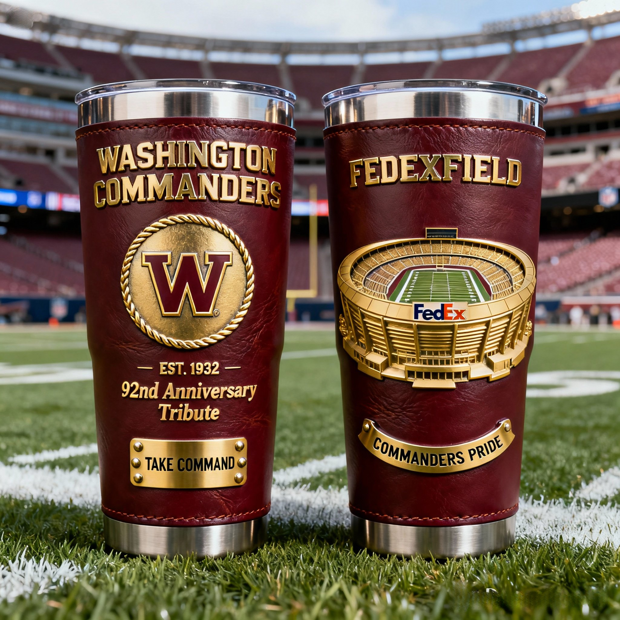 🏆 NFL Team Anniversary Premium Tribute Tumbler 🏈