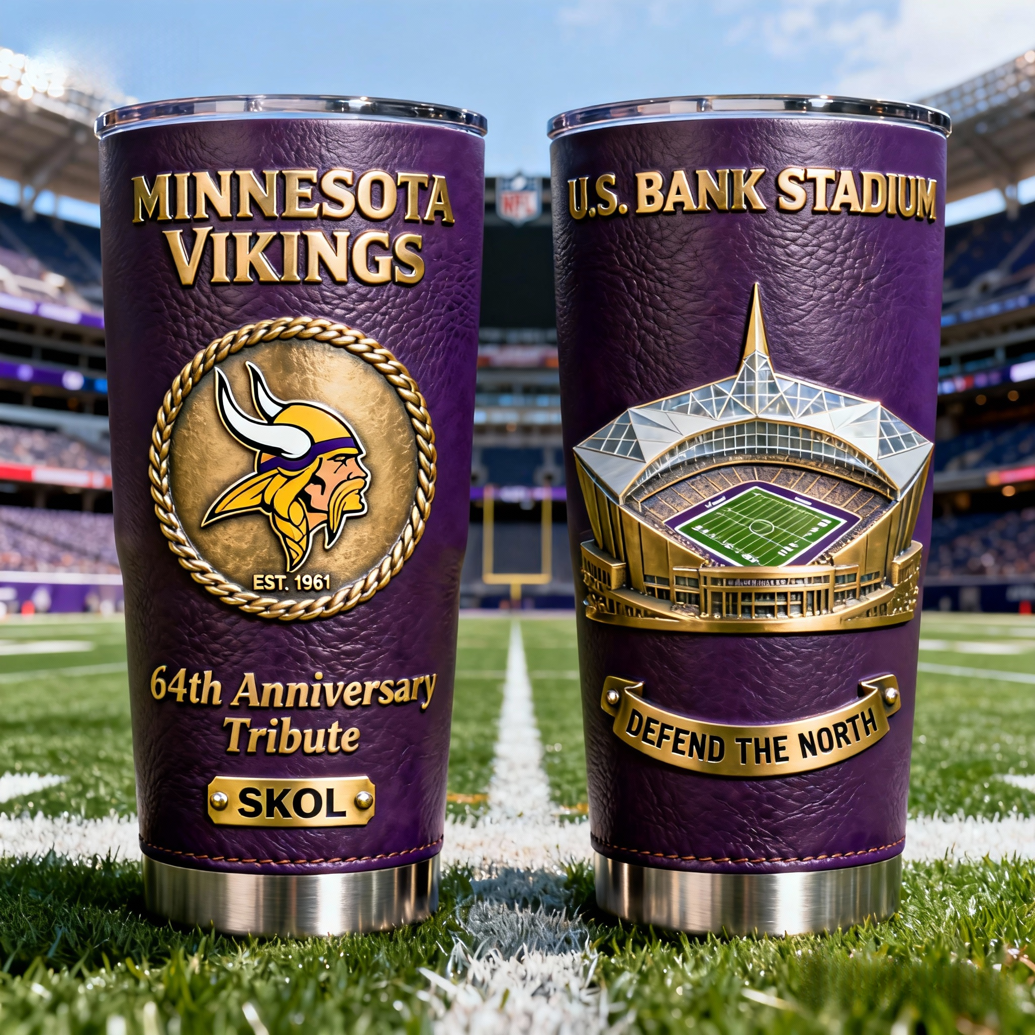 🏆 NFL Team Anniversary Premium Tribute Tumbler 🏈