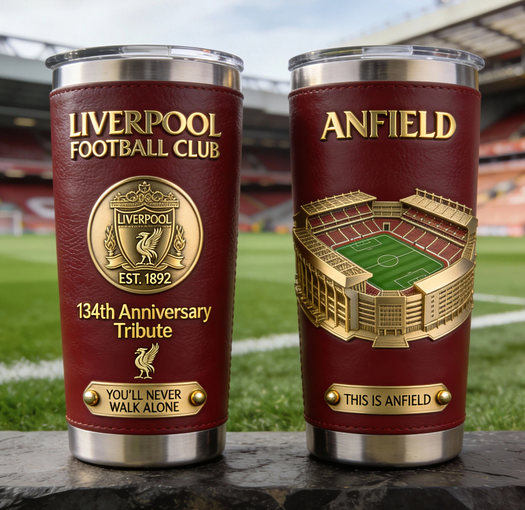 🏆 2026 Football | Football Club Anniversary Premium Tribute Tumbler ⚽