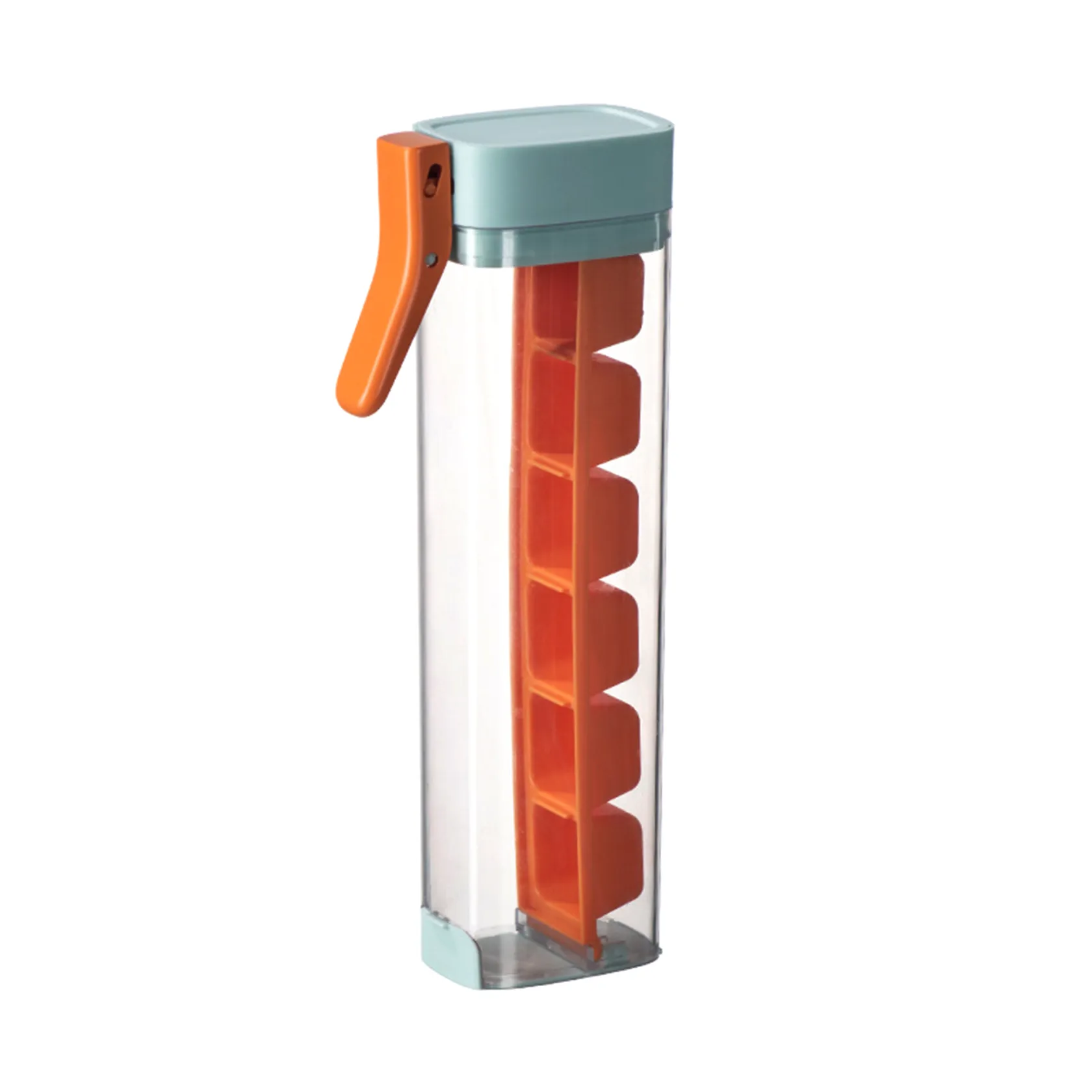 Single-Press Ice Cube Maker Tray