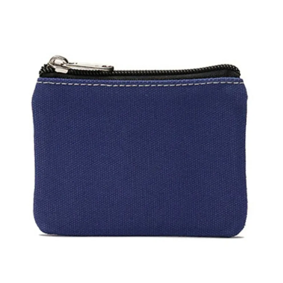 Mini Canvas Zipper Pouch for Women
