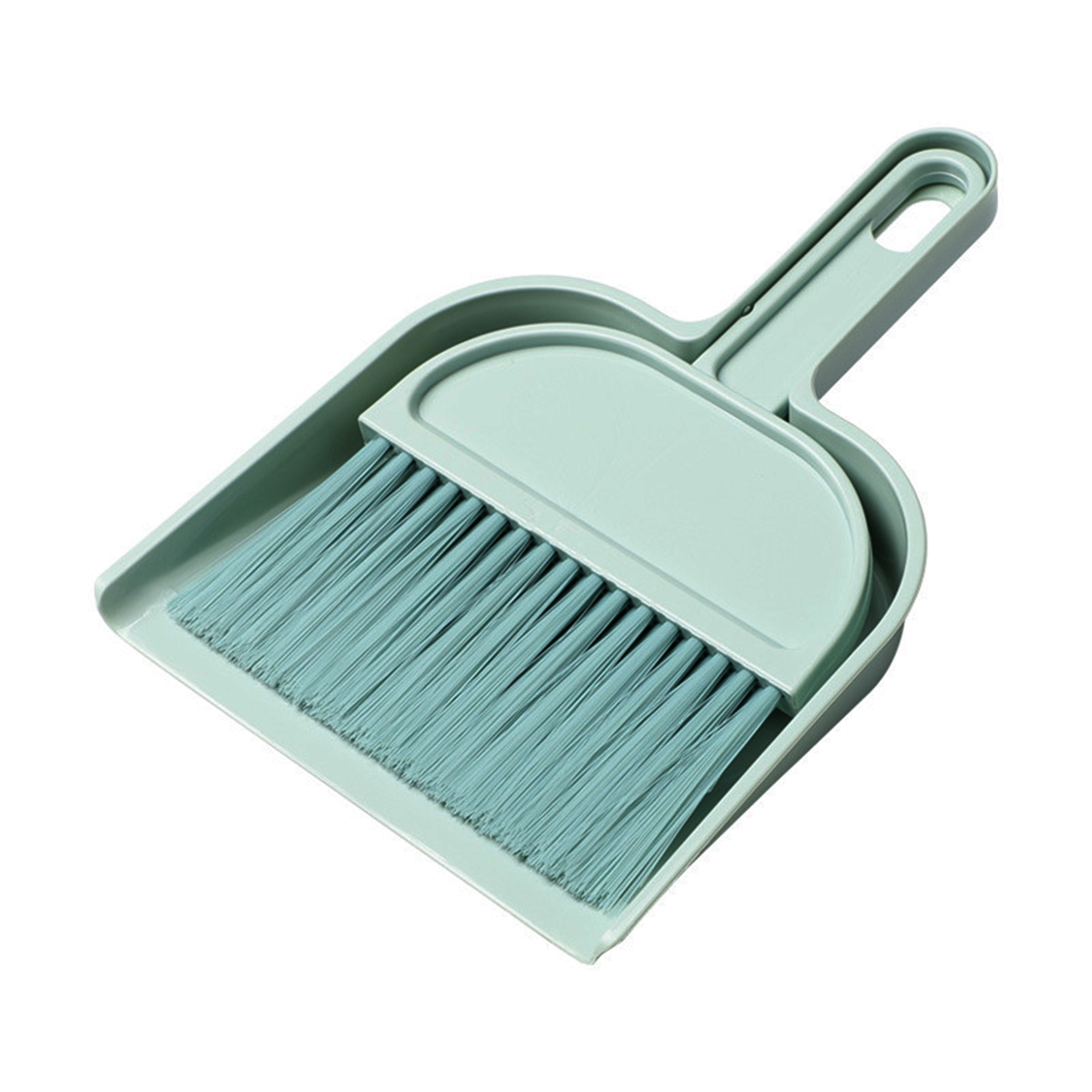 Compact Desk Broom and Dustpan Set