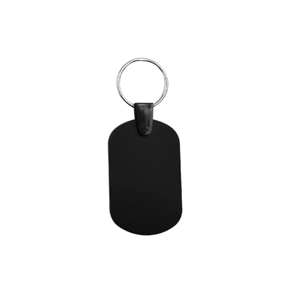 Durable Waterproof PVC Keychain Tag