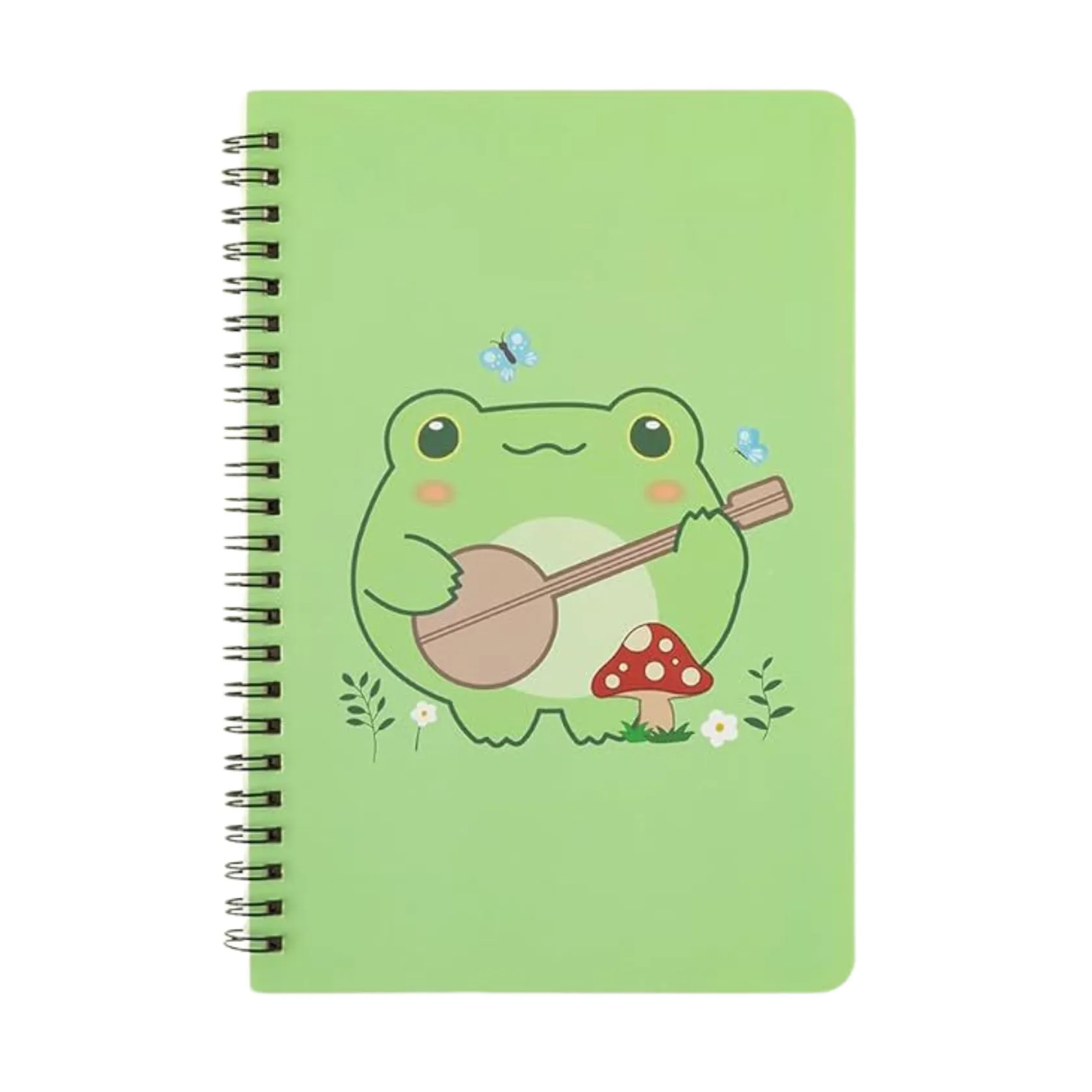 Custom Spiral Notebook with Cartoon Design