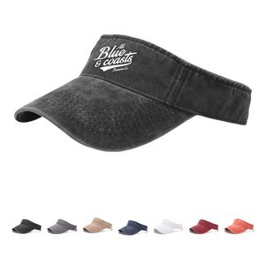 Pure Cotton Adjustable Sun Visor Cap