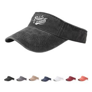 Pure Cotton Adjustable Sun Visor Cap