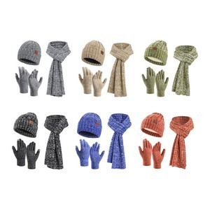 3-in-1 Winter Knit Hat Beanies