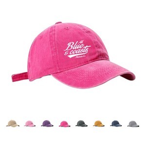 Vintage Cotton Adjustable Baseball Cap