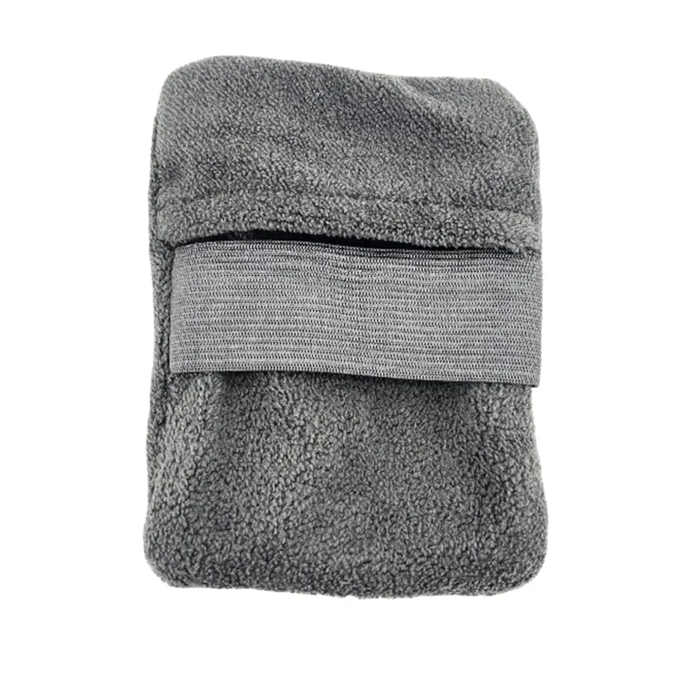 Coral Fleece Beach Sand Cleaning Gloves