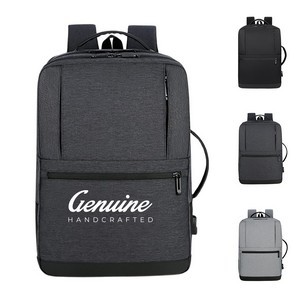 Waterproof Travel Backpack with USB Charging