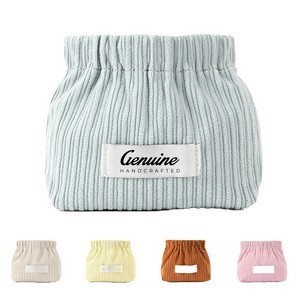 Corduroy Elastic Storage Bag