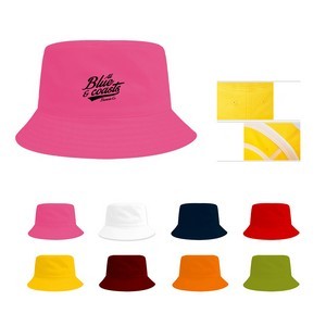 Retro Polyester Bucket Hat