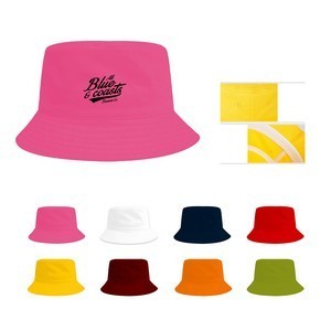 Retro Polyester Bucket Hat