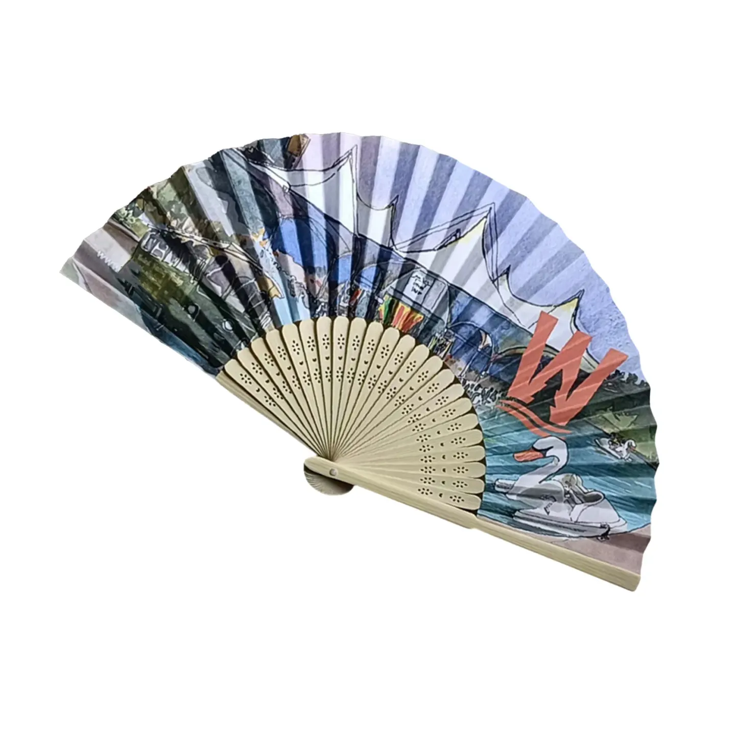 Classic Folding Performance Hand Fan