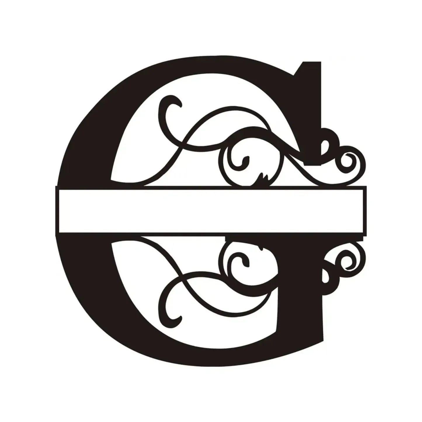 Personalized Metal Monogram Wall Art