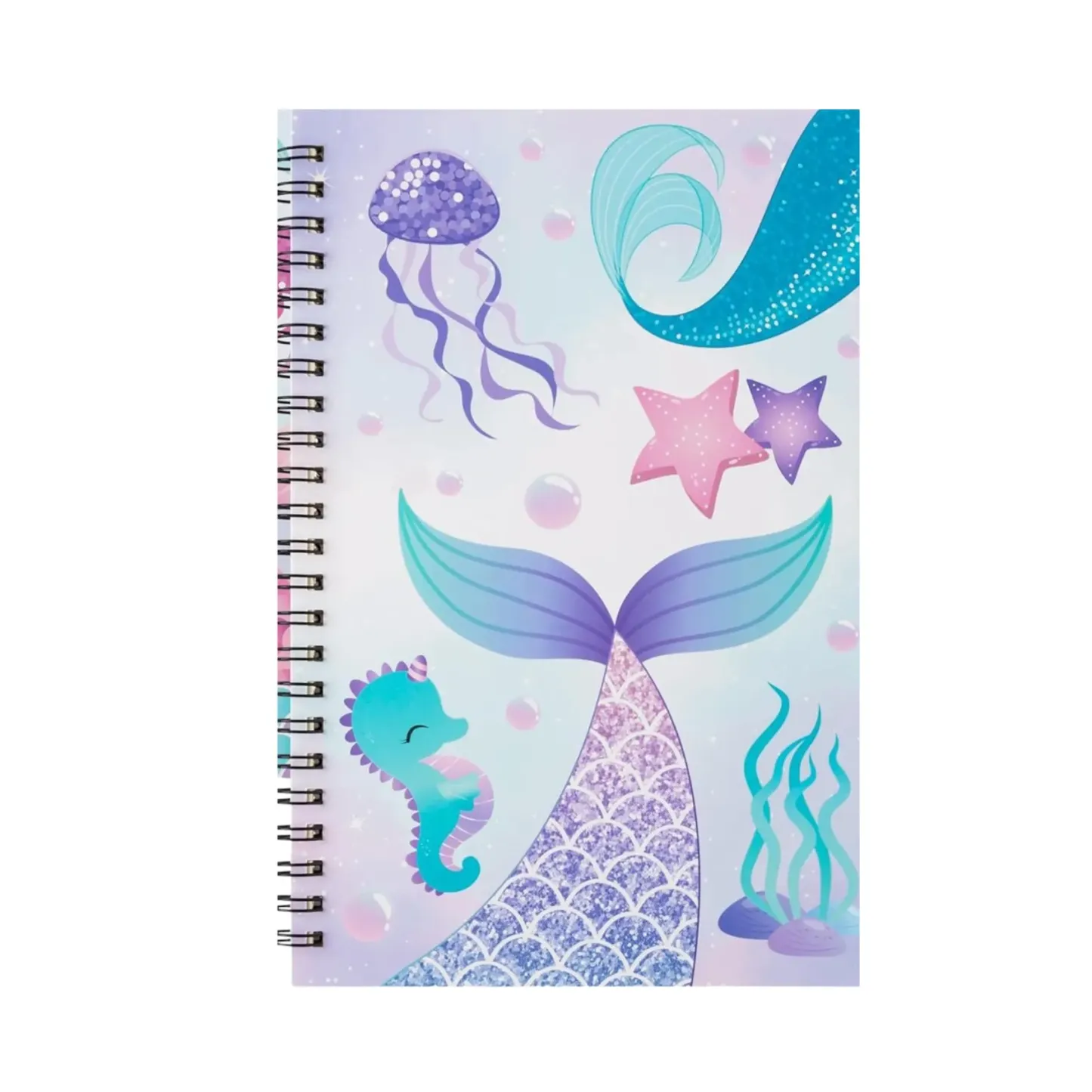 Custom Spiral Notebook with Cartoon Design