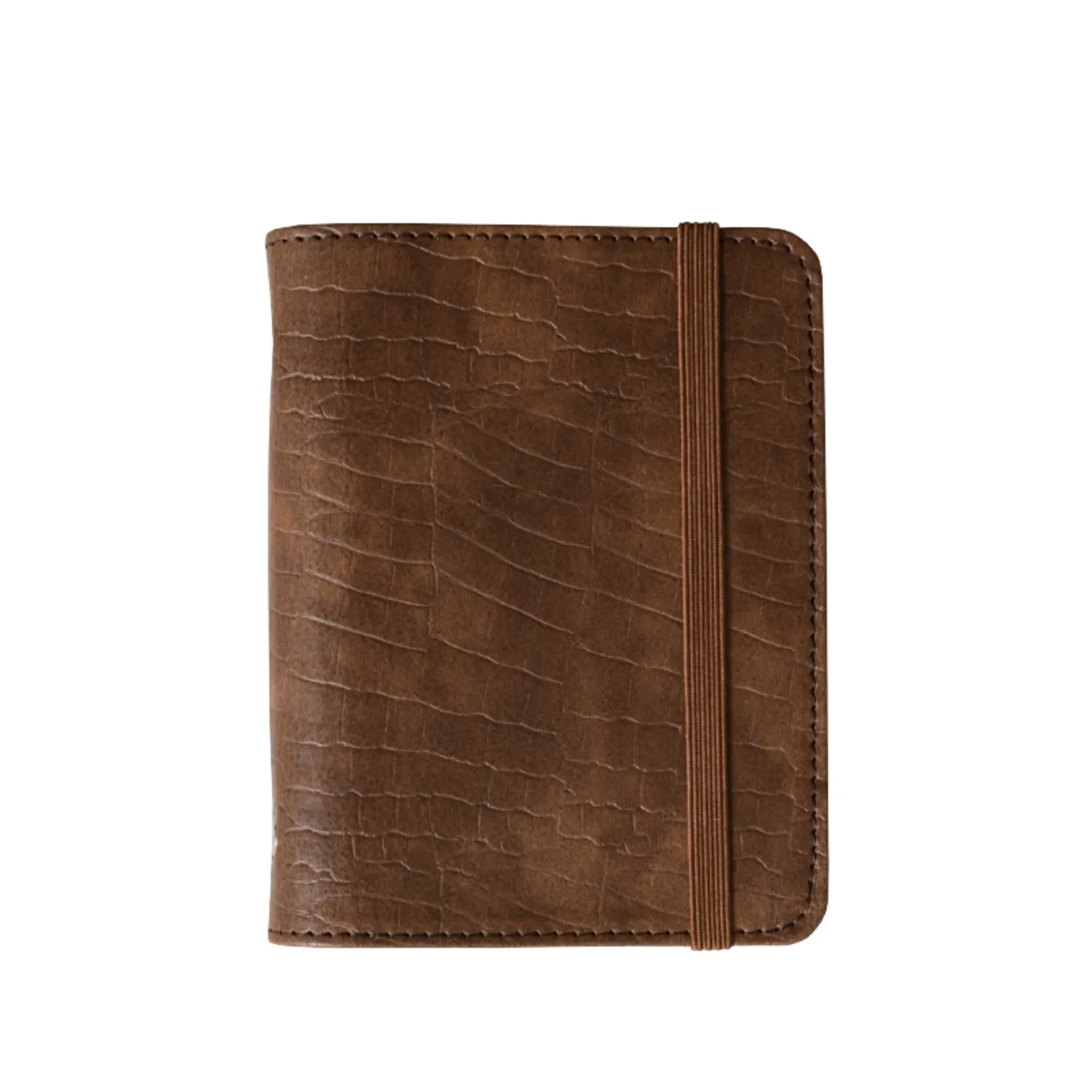 Compact Refillable Leather Notepad