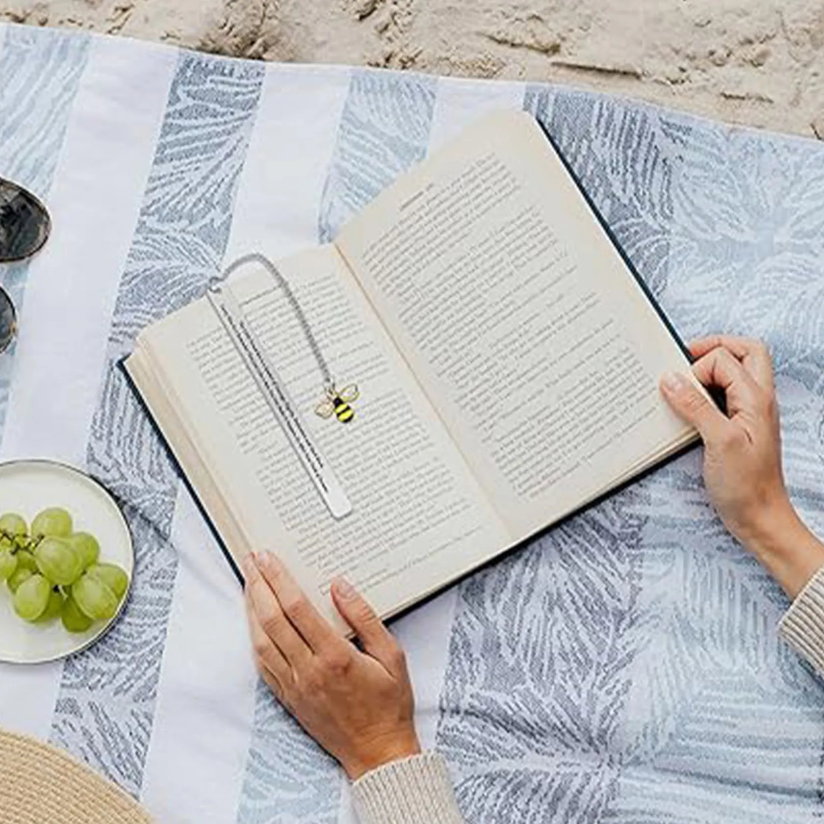 Elegant Steel Reading Clip