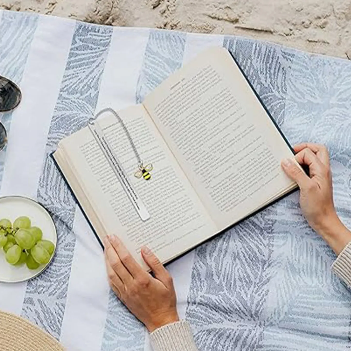 Elegant Steel Reading Clip