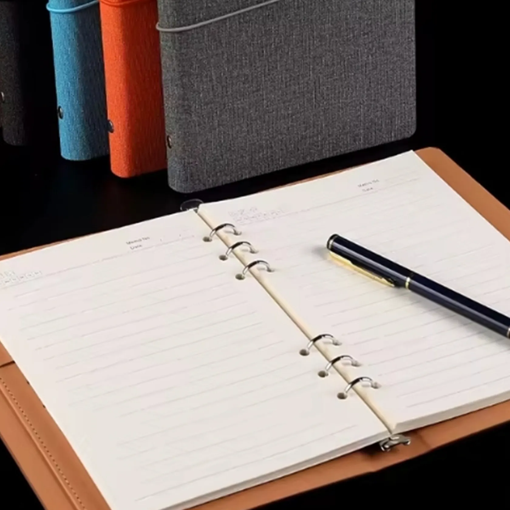 Custom Premium A5 Leather Notebook