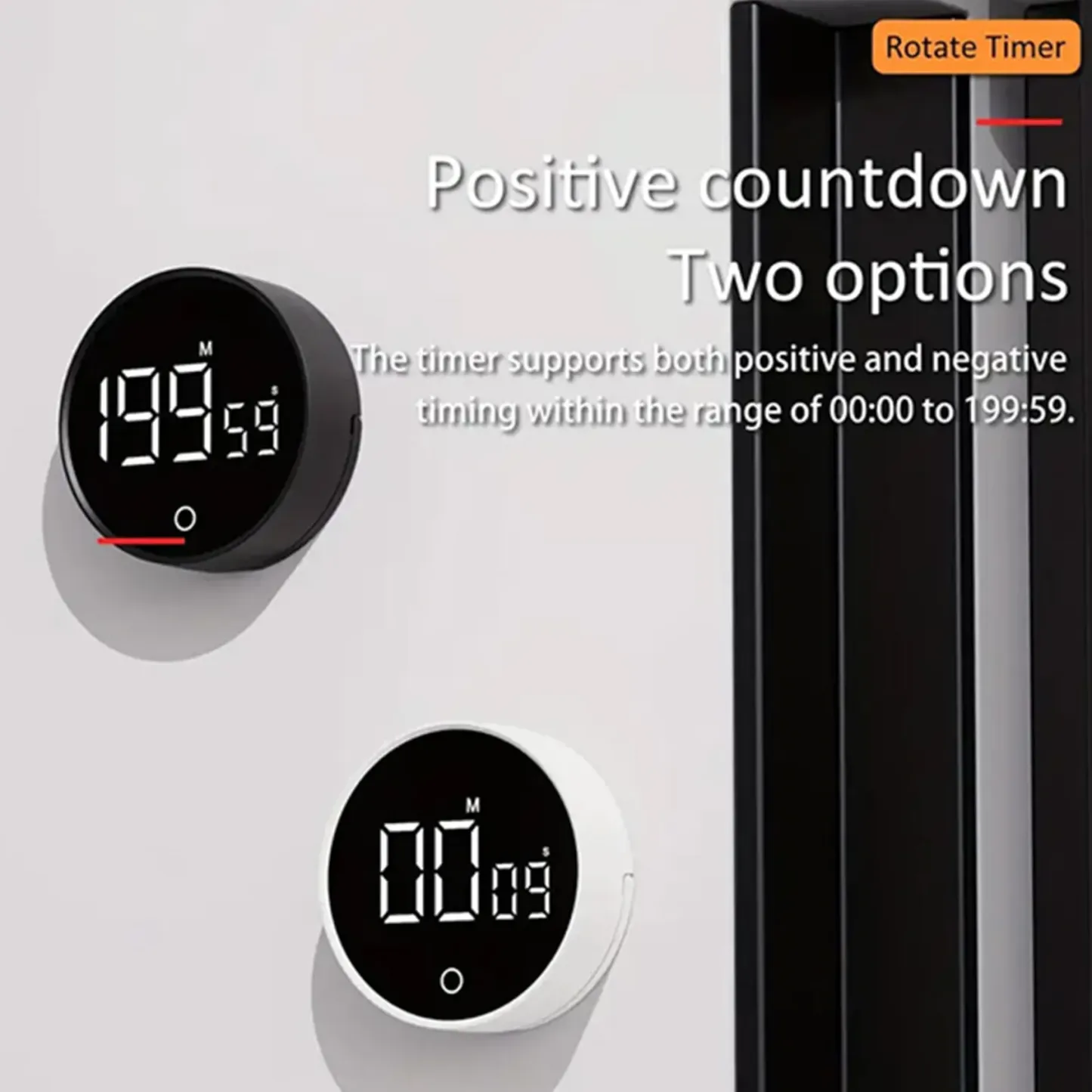 Magnetic Digital Task Timer