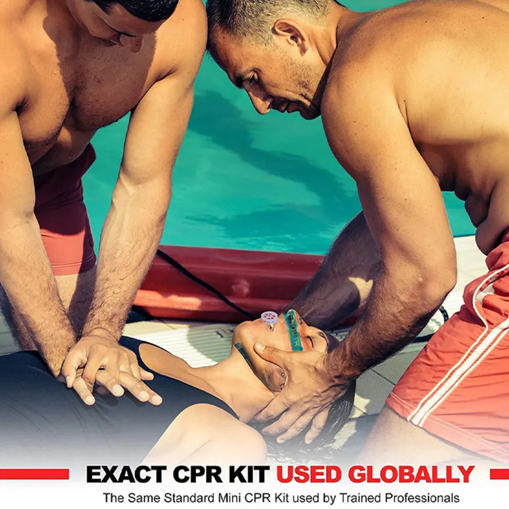 Custom Mini CPR Face Shield Keychain