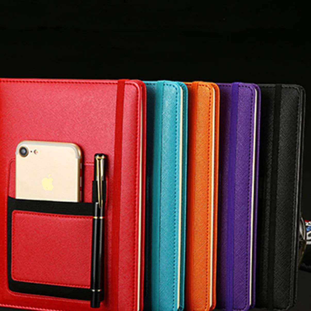 Custom Logo Leatherette Journal Notebook