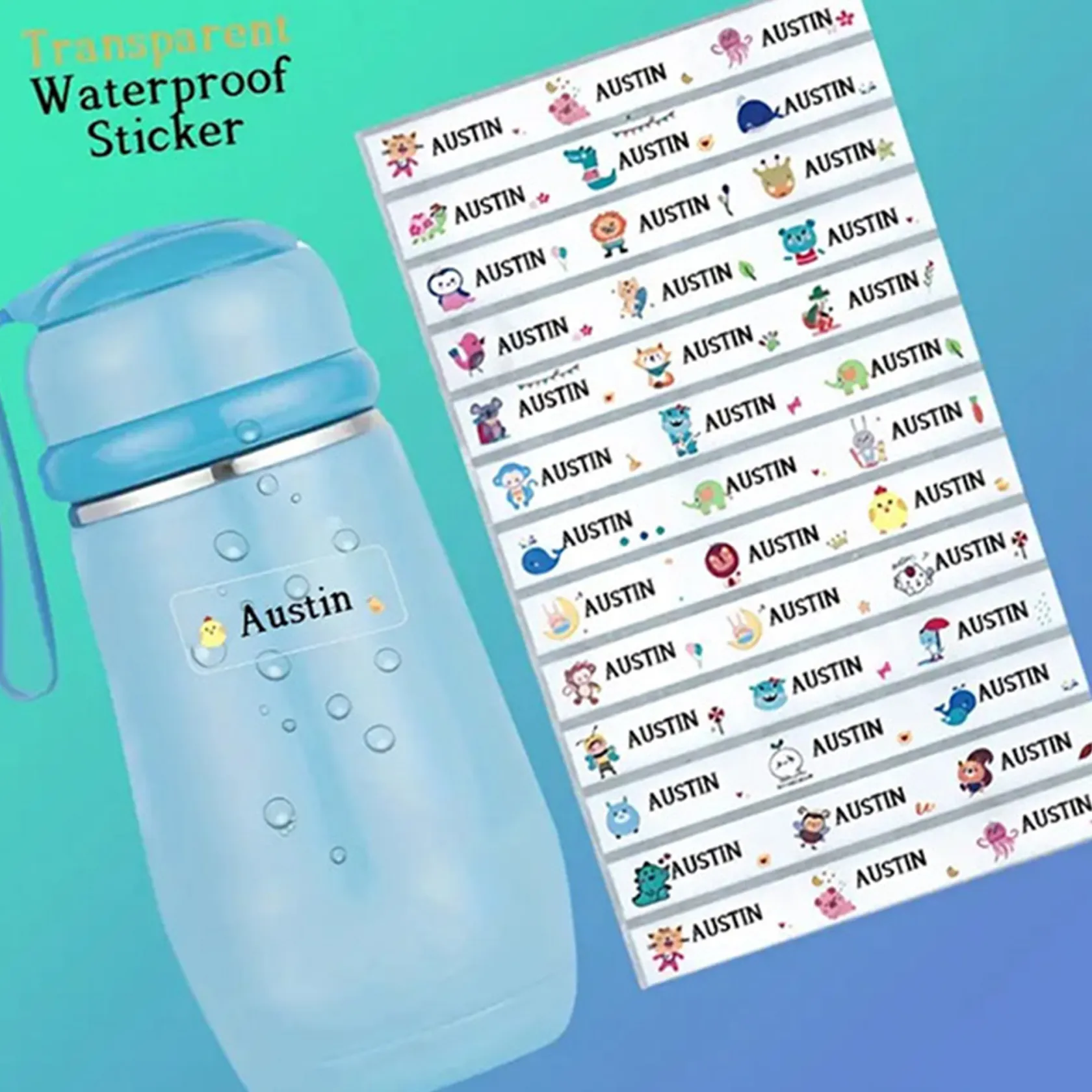 Personalized Waterproof Label Sticker